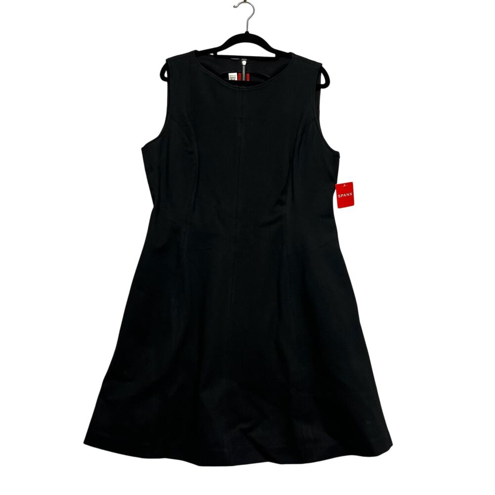 SPANX Perfect Fit & Flair Slimming Classic Romantic NYE Black Party Dress XL NEW